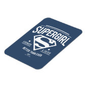 Magnet Flexible Supergirl mieux que jamais Retro Graphic (Côté Gauche)