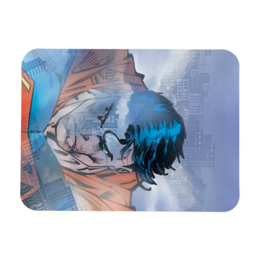 Magnet Flexible Superman - Bleu (Horizontal)