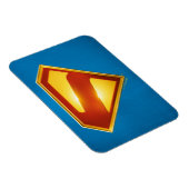 Magnet Flexible Superman Golden S Shield brillance (Côté Droit)