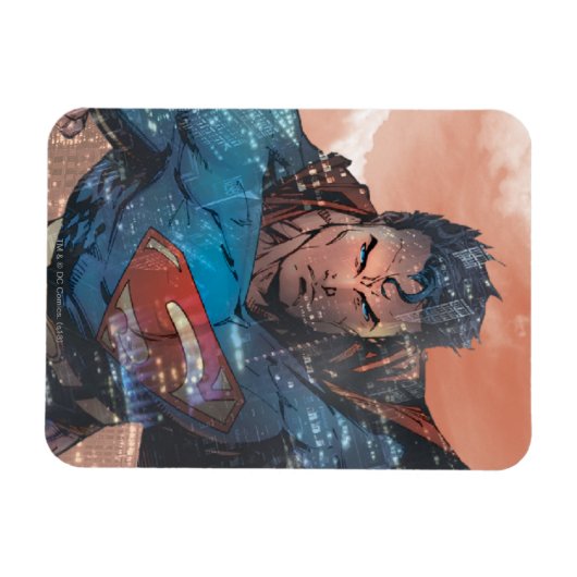 Magnet Flexible Superman - Rouge (Horizontal)