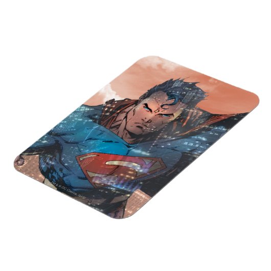 Magnet Flexible Superman - Rouge (Côté Gauche)