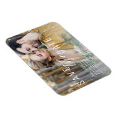 Magnet Flexible Superposition photo blanche aérée Enregistrer la d (Côté Droit)