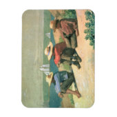 Magnet Flexible Sur la plage, 1875 (w/c) (Vertical)