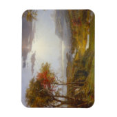 Magnet Flexible Sur la rivière Hudson, 1860 (huile sur toile) (Vertical)