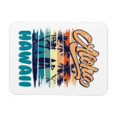 Magnet Flexible Surf - Aloha Hawaï (Horizontal)