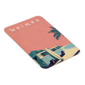 Magnet Flexible Surf hawaïen rétro (Côté Droit)