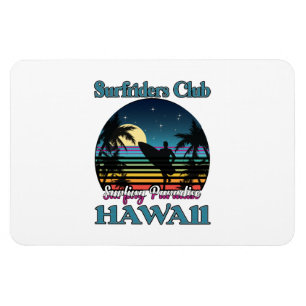 Magnet Flexible Surf riders Club, Surfing Paradise, Hawaï
