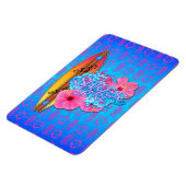 Magnet Flexible Surfer Girl (Côté Gauche)