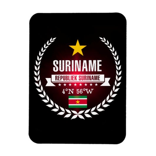Magnet Flexible Suriname (Vertical)