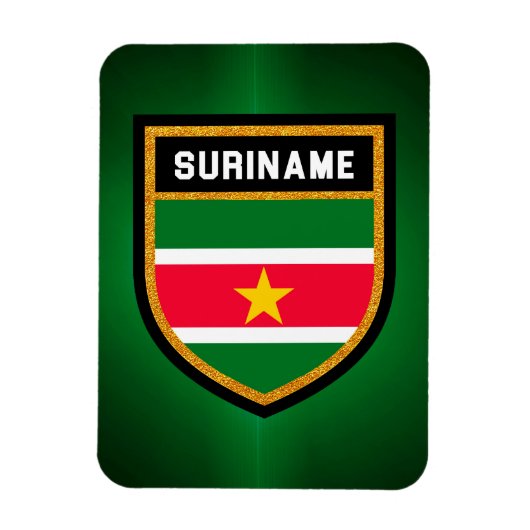 Magnet Flexible Suriname Flag (Vertical)