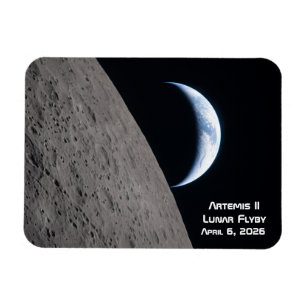 Magnet Flexible Survol lunaire Artemis II