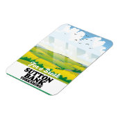 Magnet Flexible Sutton Bank yorkshire affiche voyage (Côté Gauche)