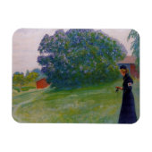 Magnet Flexible Suzanne en Uniforme Croix Rouge (Horizontal)