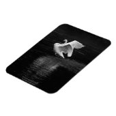 Magnet Flexible Swan trompette b/w (Côté Gauche)