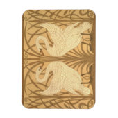 Magnet Flexible Swan wallpaper design (Vertical)