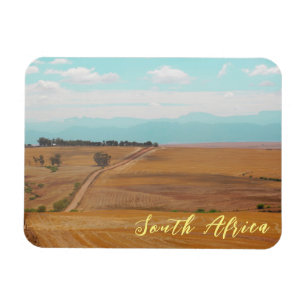 Magnet Flexible Swartland Fields Mountains Voir Afrique du Sud ZA