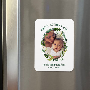 Magnet Flexible Sweet Greenery Fête des mères Cadeau photo pour ma