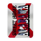 Magnet Flexible Sweet Home Alabama Aimant flexible (Vertical)
