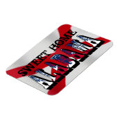 Magnet Flexible Sweet Home Alabama Aimant flexible (Côté Gauche)