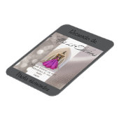 Magnet Flexible Sweet sixteen, Invitation (Côté Gauche)