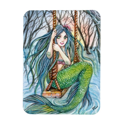 Magnet Flexible Swing - Mermaid Art (Vertical)