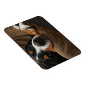 Magnet Flexible Swiss Mountain Dog Lounge (Côté Droit)
