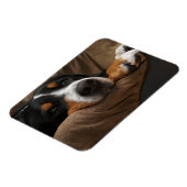 Magnet Flexible Swiss Mountain Dog Lounge (Côté Gauche)