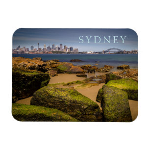 Magnet Flexible Sydney Australia Skyline, de Bradleys Head