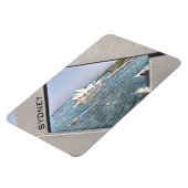 Magnet Flexible sydney opéra house water (Côté Gauche)