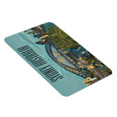 Magnet Flexible sydney skyline australie (Côté Droit)