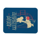 Magnet Flexible SYLVESTER™ - Naughty ? Moi ? (Horizontal)