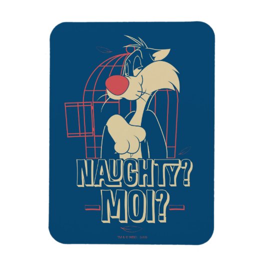 Magnet Flexible SYLVESTER™ - Naughty ? Moi ? (Vertical)