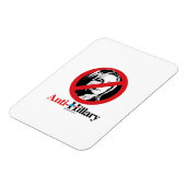 Magnet Flexible Symbole anti-Hillary (Côté Gauche)