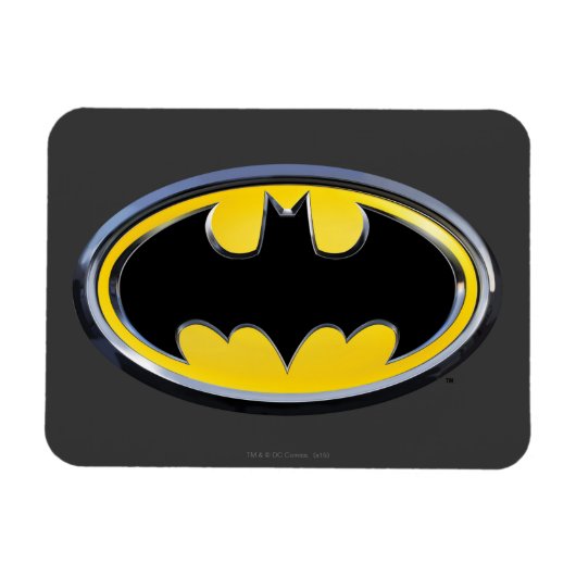 Magnet Flexible Symbole Batman | Logo classique (Horizontal)