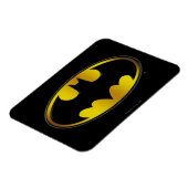 Magnet Flexible Symbole Batman | Logo de dégradé ovale (Côté Gauche)