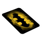 Magnet Flexible Symbole Batman | Logo noir et jaune (Côté Droit)