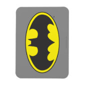 Magnet Flexible Symbole Batman | Logo Oval de chauve-souris (Vertical)