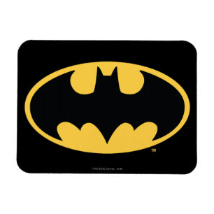 Magnet Flexible Symbole Batman   Logo ovale