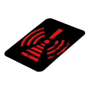Magnet Flexible Symbole d'avertissement Rétro de conservation de l