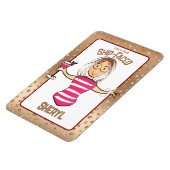 Magnet Flexible Symbole de caricature de bateau de croisière pour (Côté Gauche)