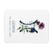 Magnet Flexible Symbole de Gemini Zodiac (Horizontal)