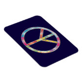 Magnet Flexible SYMBOLE DE PAIX Coloré (Côté Droit)