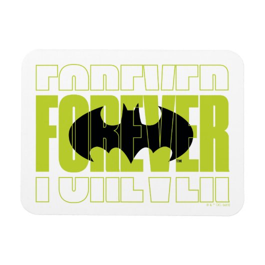 Magnet Flexible Symbole de typographie de Batman (Horizontal)