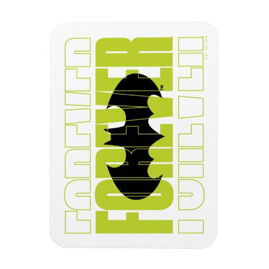 Magnet Flexible Symbole de typographie de Batman (Vertical)