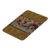 Magnet Flexible Symbole dragon chinois Antique asiatique (Côté Gauche)