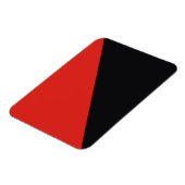 Magnet Flexible symbole du drapeau anarchique punk communisme soci (Côté Gauche)