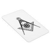 Magnet Flexible Symbole franc-maçonnerie (Côté Droit)