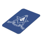 Magnet Flexible Symbole franc-maçonnerie (Côté Gauche)