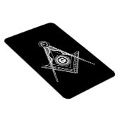 Magnet Flexible Symbole franc-maçonnerie (Côté Droit)
