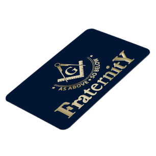 Magnet Flexible Symbole franc-maçonnerie